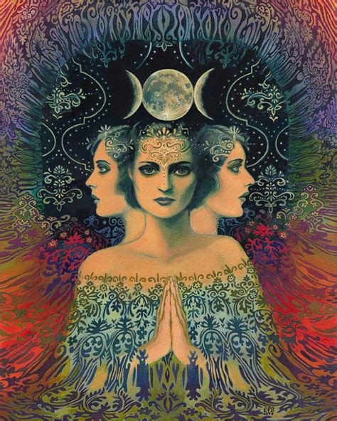 Pagan moon goddess